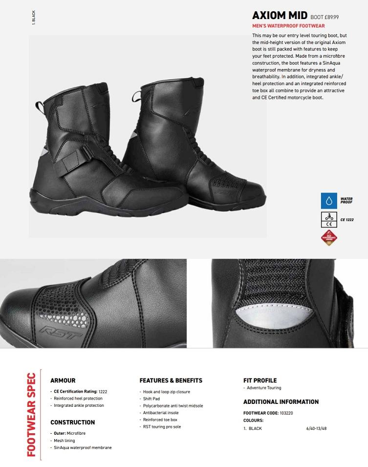 RST Axiom mid wp boots