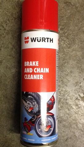 Wurth Brake and chain cleaner 500ml