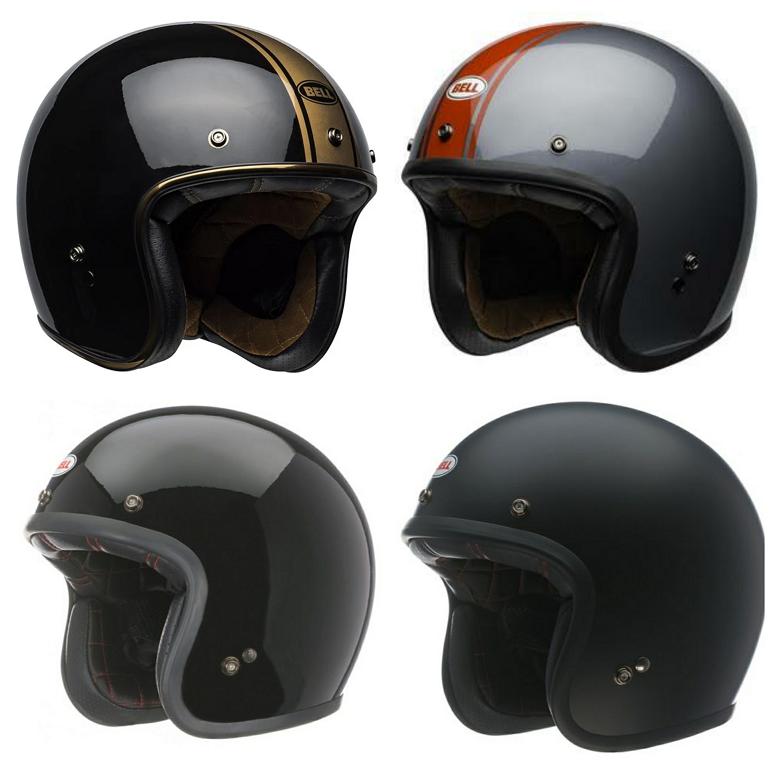Bell Custom 500 open face motorcycle helmet