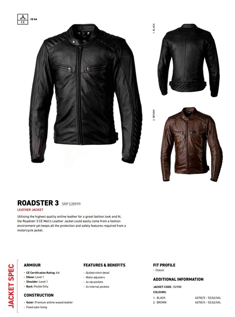 RST Roadster 3 leather jacket