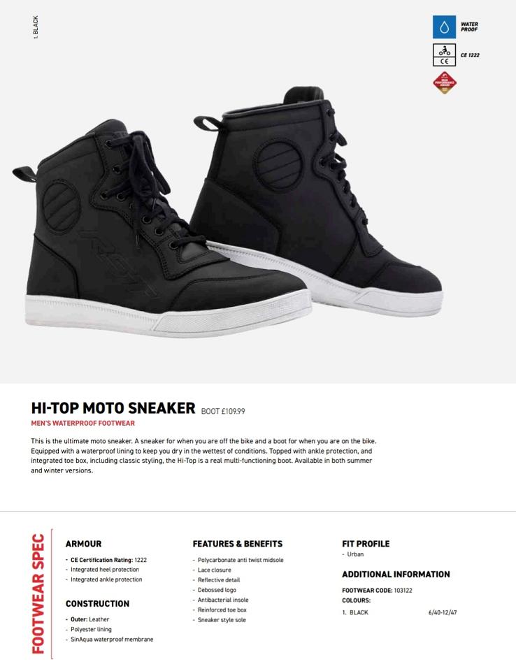 RST High Top wp sneaker
