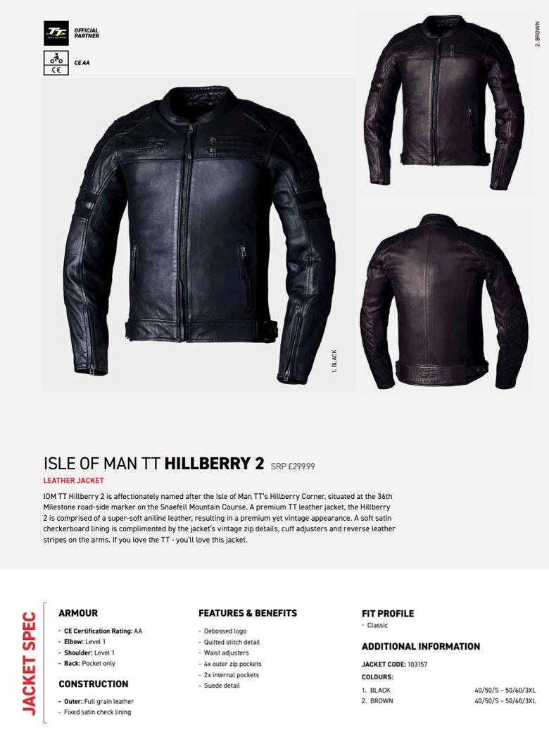 RST Hillberry 2 leather jacket