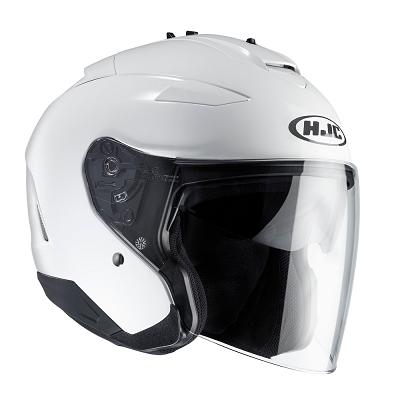 HJC IS-33 II open face white motorcycle helmet