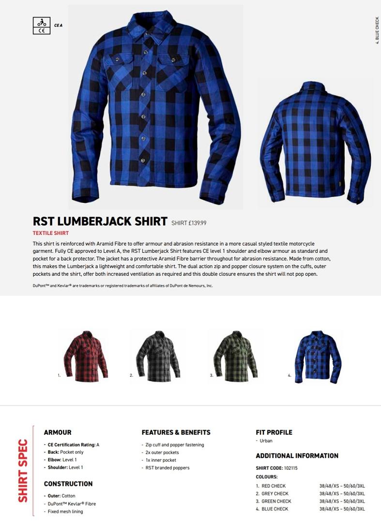 RST Lumberjack shirt