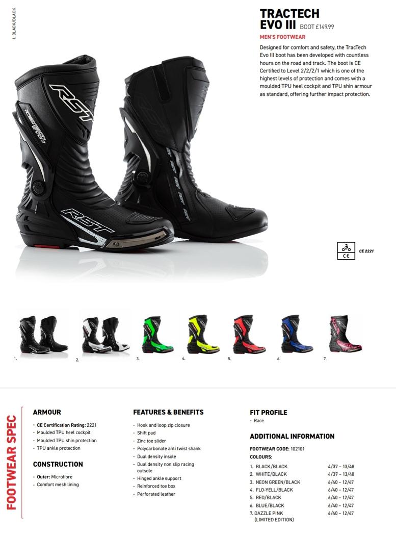 RST Tractech 3 boots