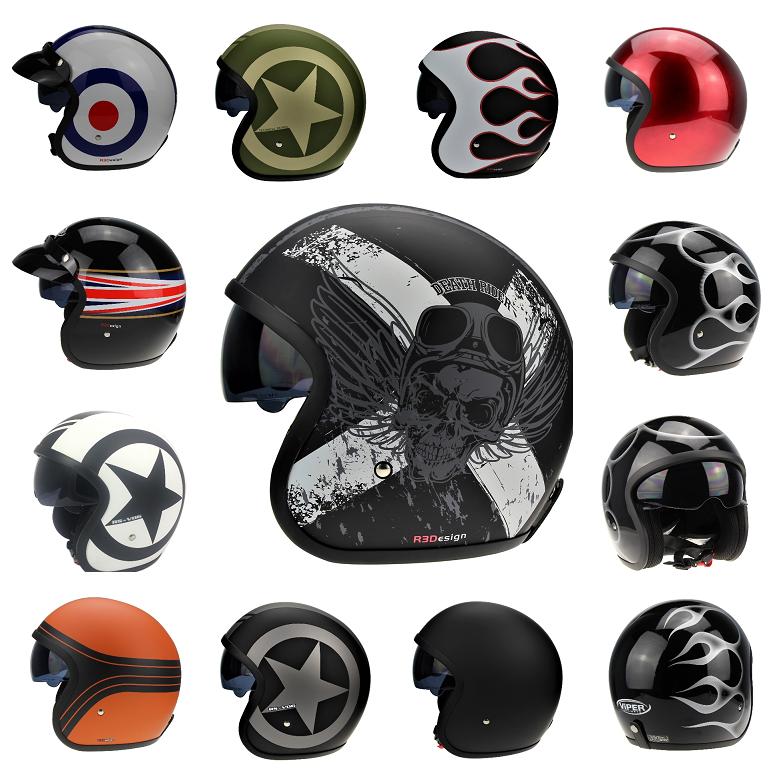 Viper RSV06 open face motorcycle helmet